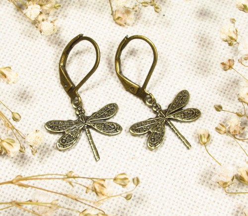 Ohrringe dragonfly zarte - dragonfly,
