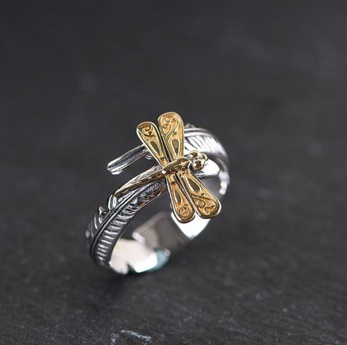 I05 ring silber 925 - silber, feder