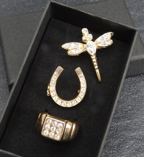 Set ring 2 brosche - ring, 56