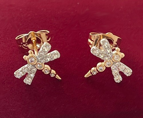 Designer libelle ohrringe - libelle,